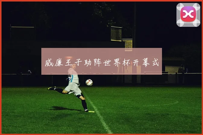 威廉王子助阵世界杯开幕式